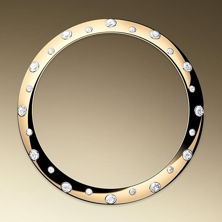 Diamond-set bezel