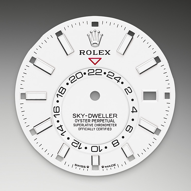 Intense white dial Intense white dial