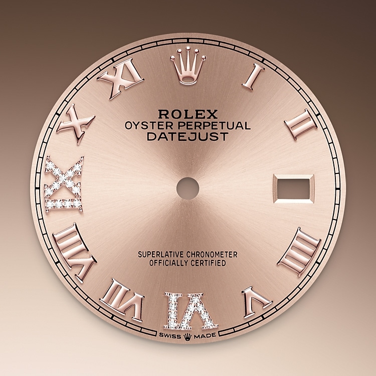 Rosé-colour dial Rosé-colour dial